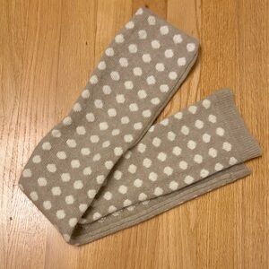 GAP Cream Polka Dot Scarf